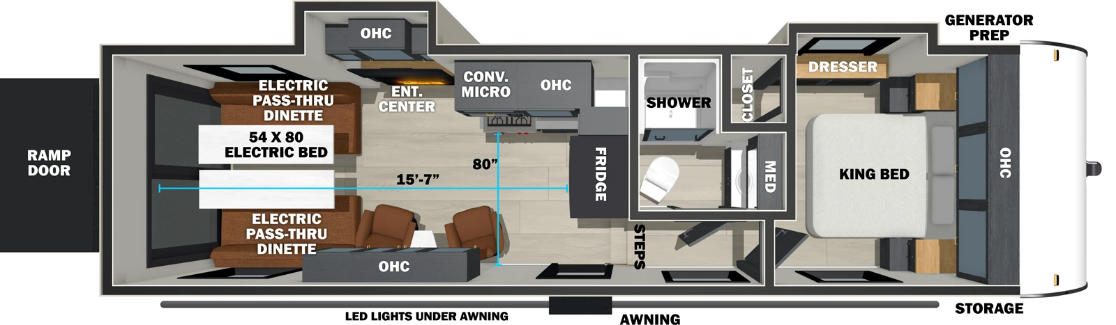 Shockwave 2800 Floorplan